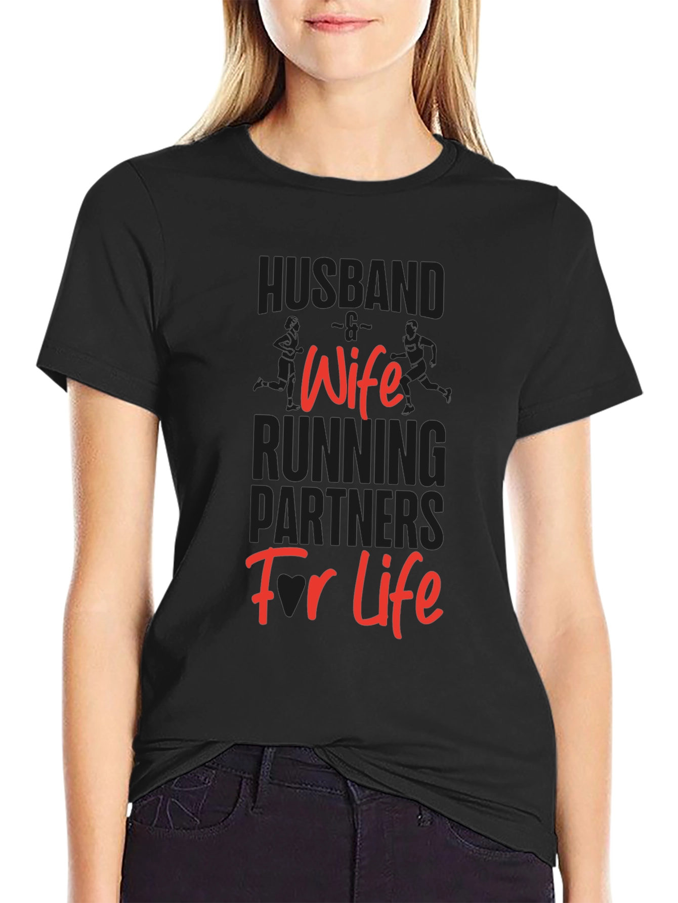 Husband Wife Running Partners T-Shirt