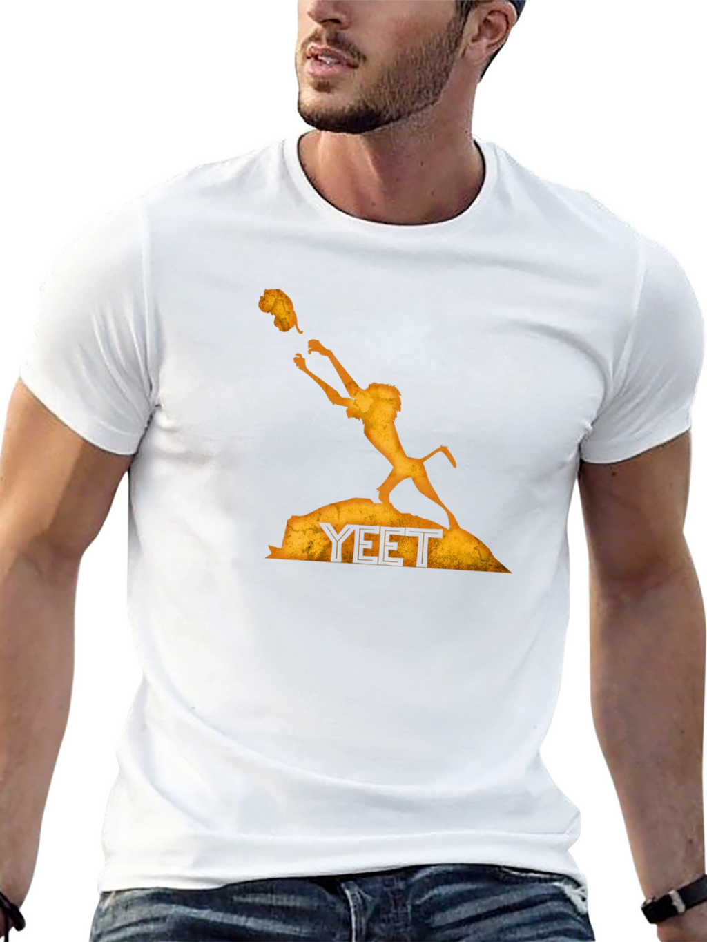 Yeet Lion King Black T-Shirt