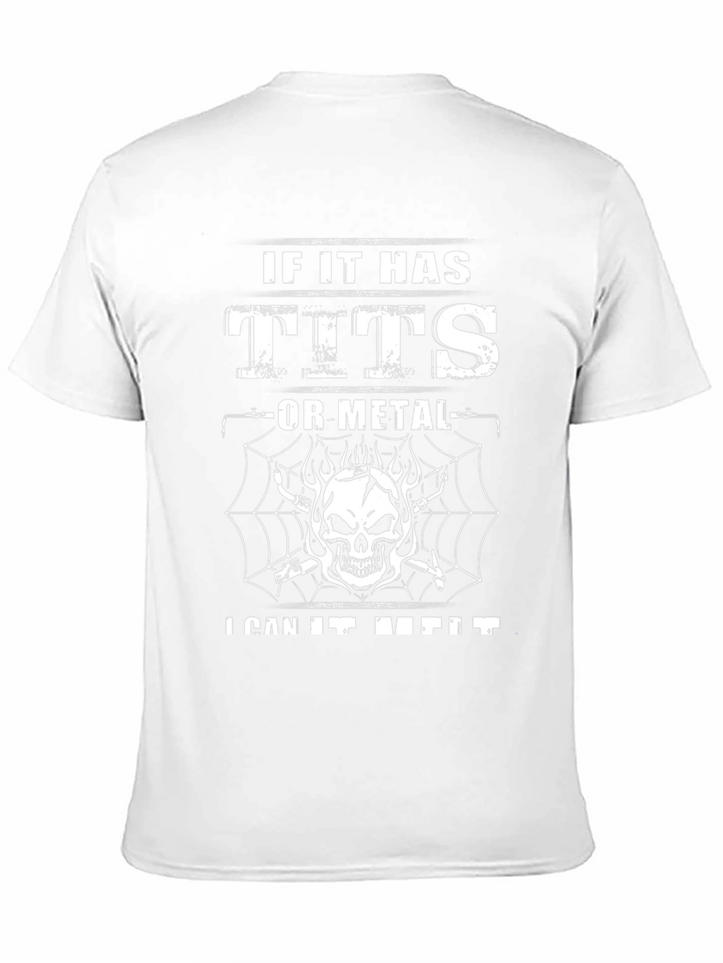 Funny Tits or Metal Graphic T-Shirt