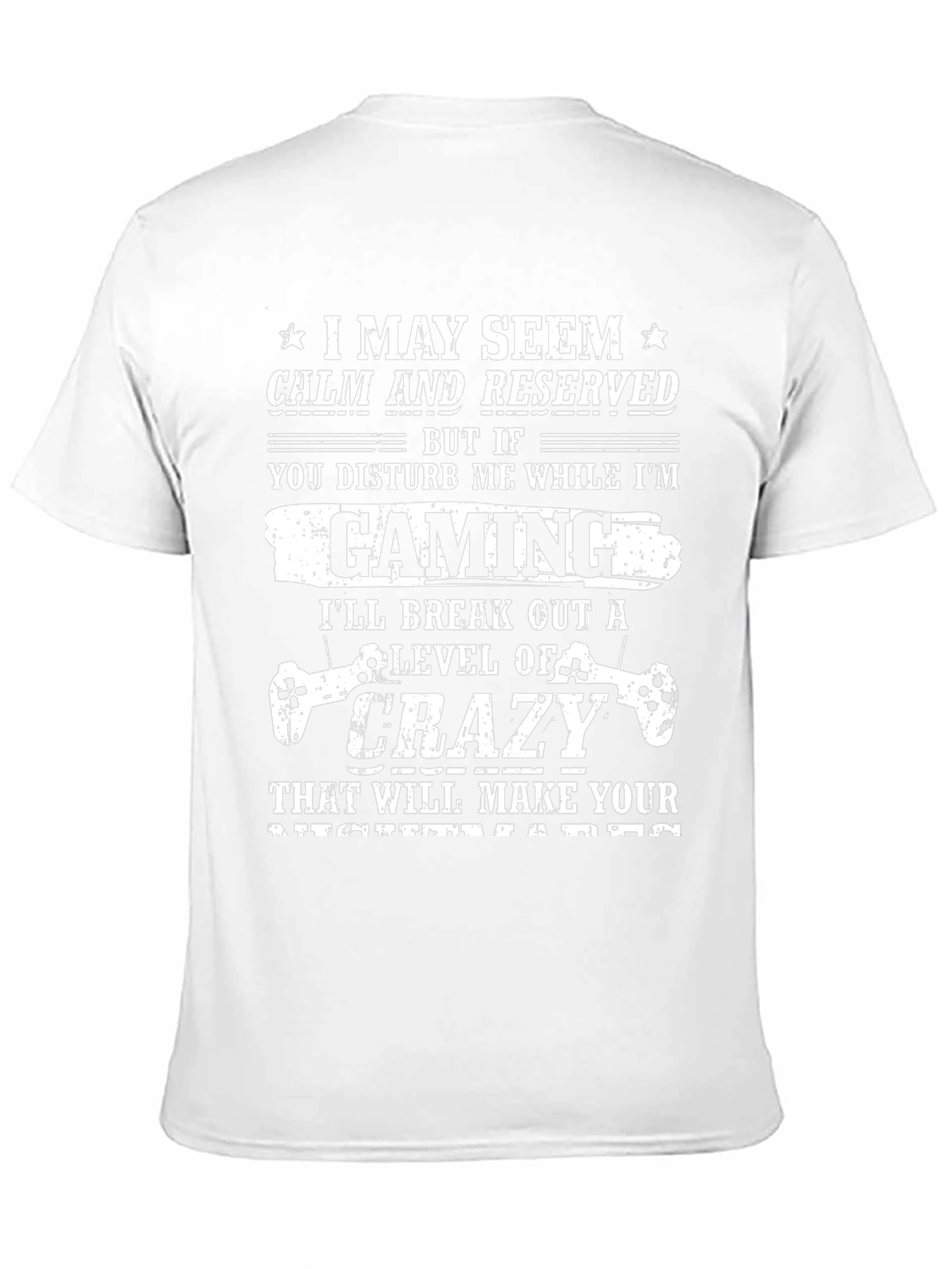 Gamer T-Shirt: Crazy Level Unleashed