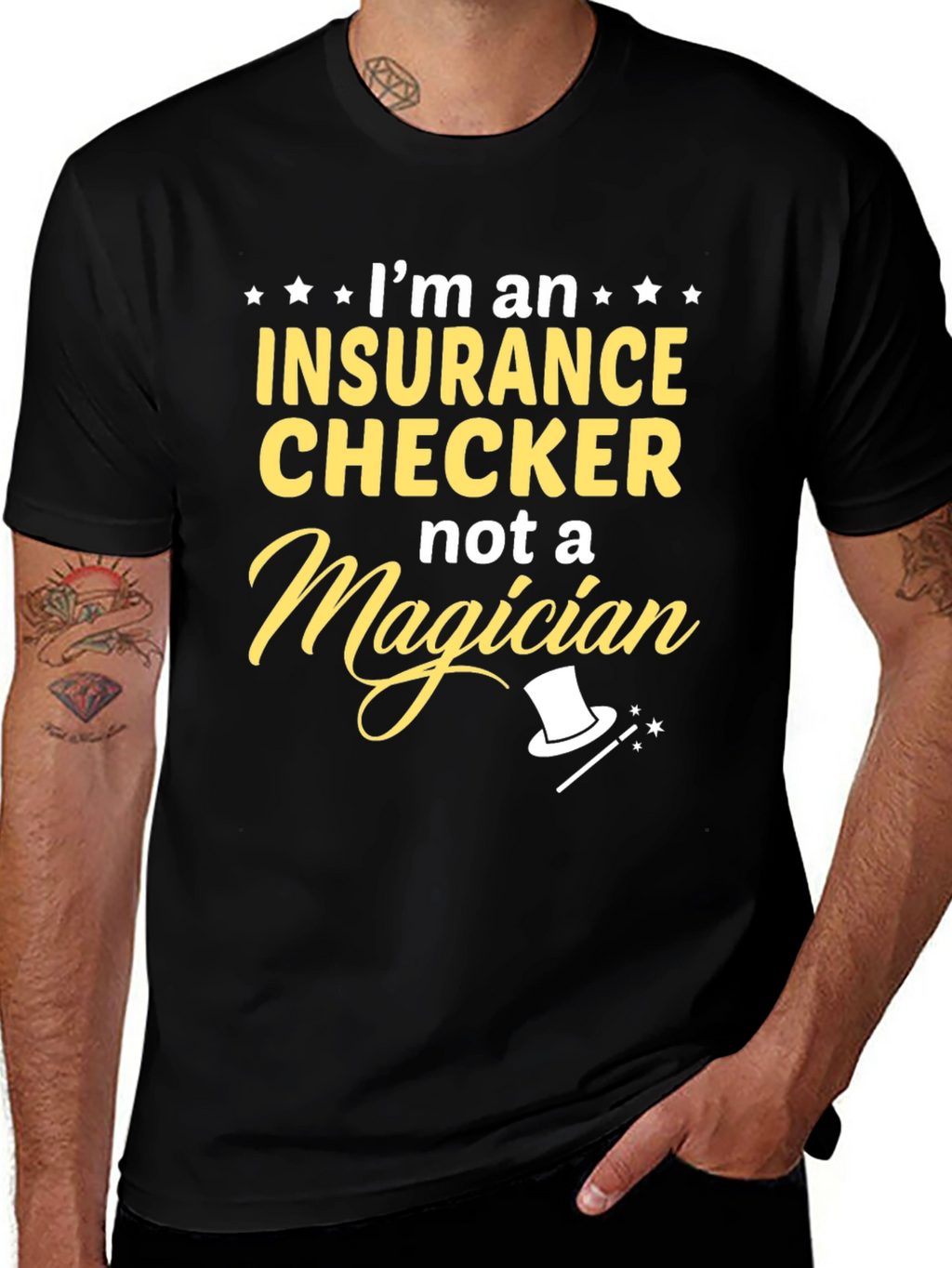 Insurance Checker T-Shirt - Funny Job Gift