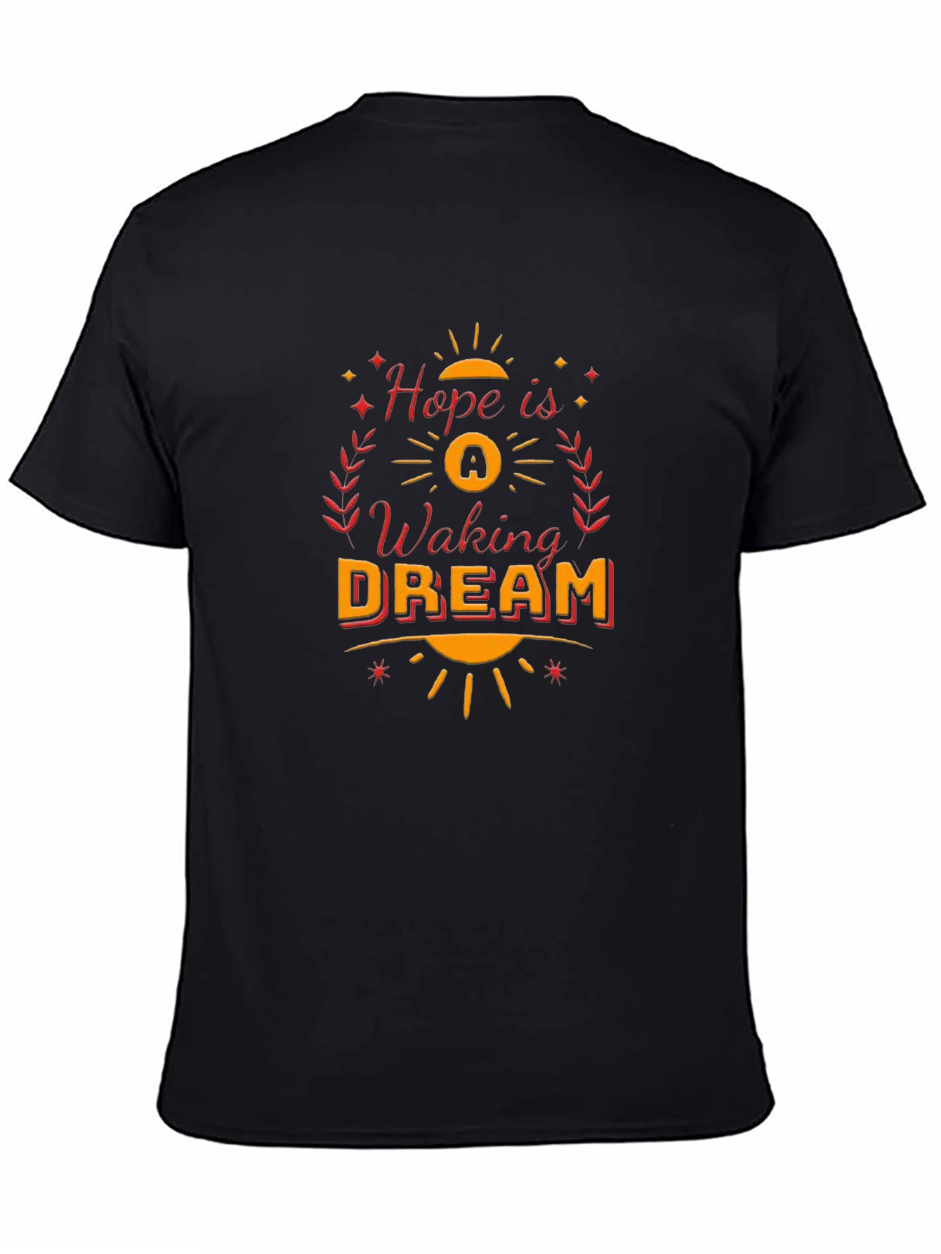 Hope Is A Waking Dream Graphic Tee - Black