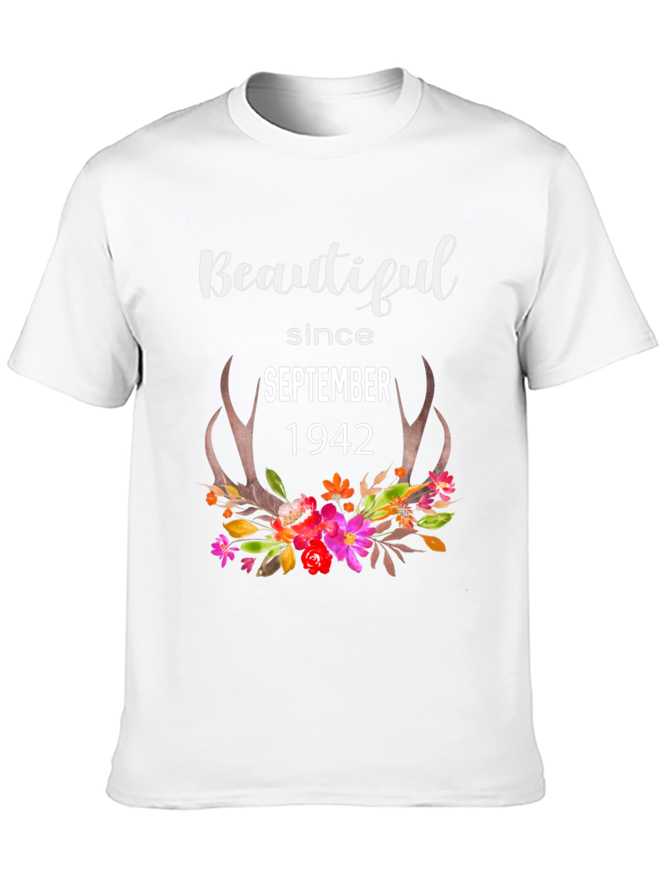 Beautiful Since September 1942 T-Shirt