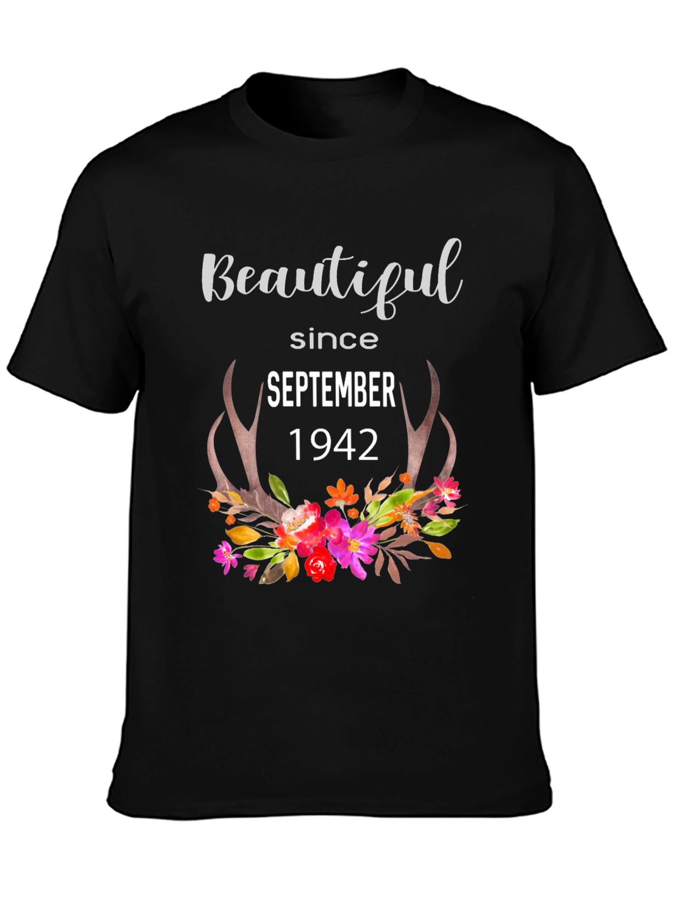 Beautiful Since September 1942 T-Shirt