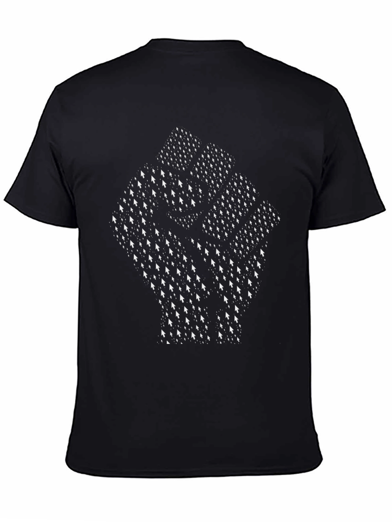Pointer Fist Graphic Black T-Shirt