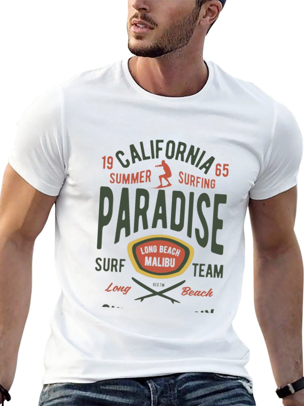 California Paradise Surf T-Shirt
