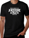 Awesome Athlete T-Shirt - Funny Graphic Tee