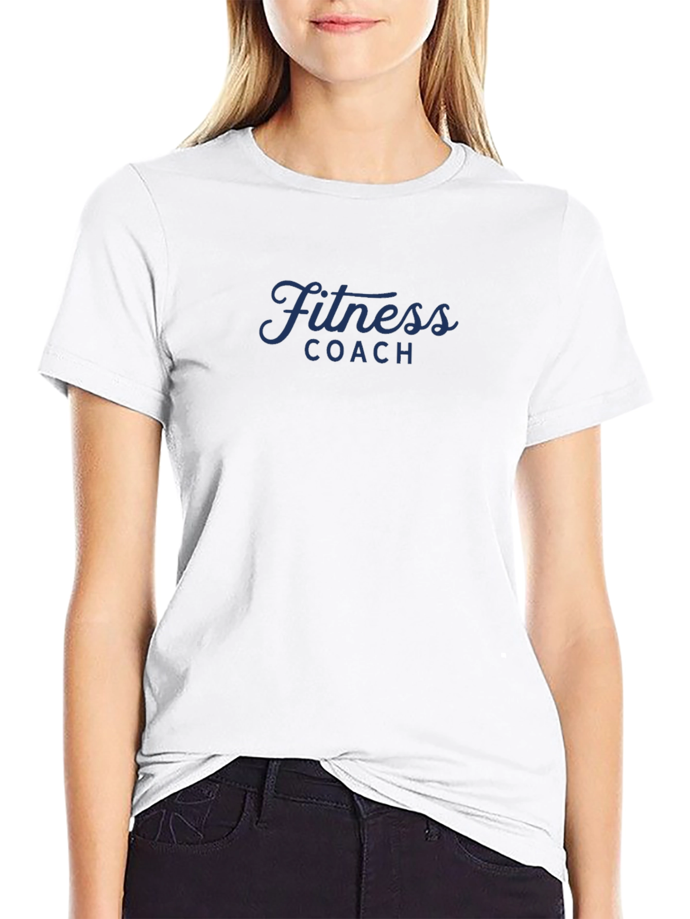 Fitness Coach Graphic Tee - Stylish Activewear T-Shirt
