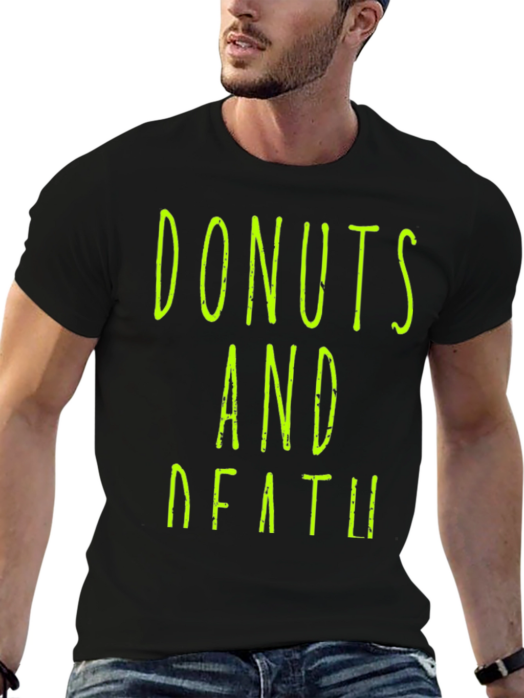 Donuts And Death Graphic Tee