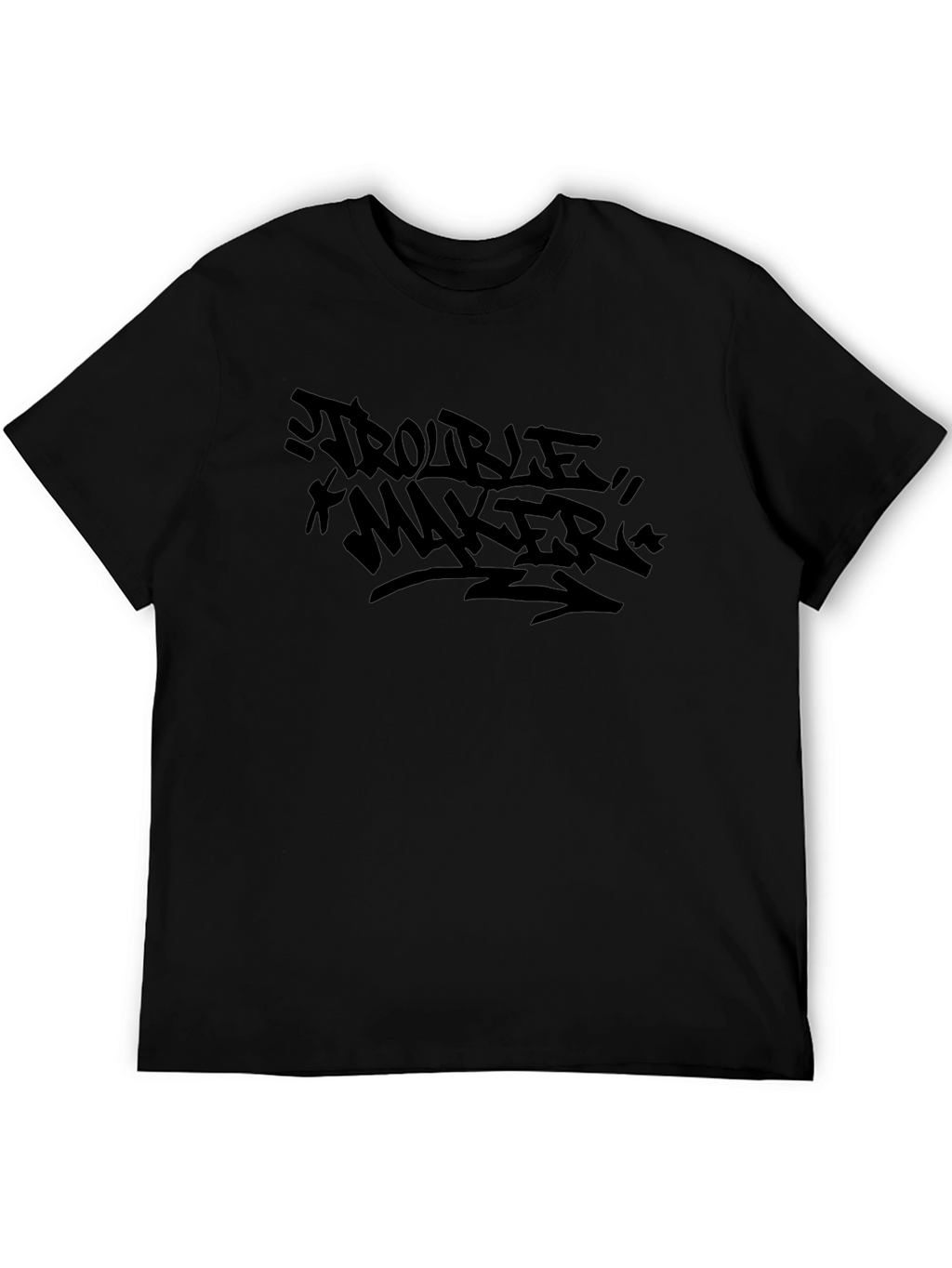 Trouble Maker Graphic Tee - Bold Streetwear Style