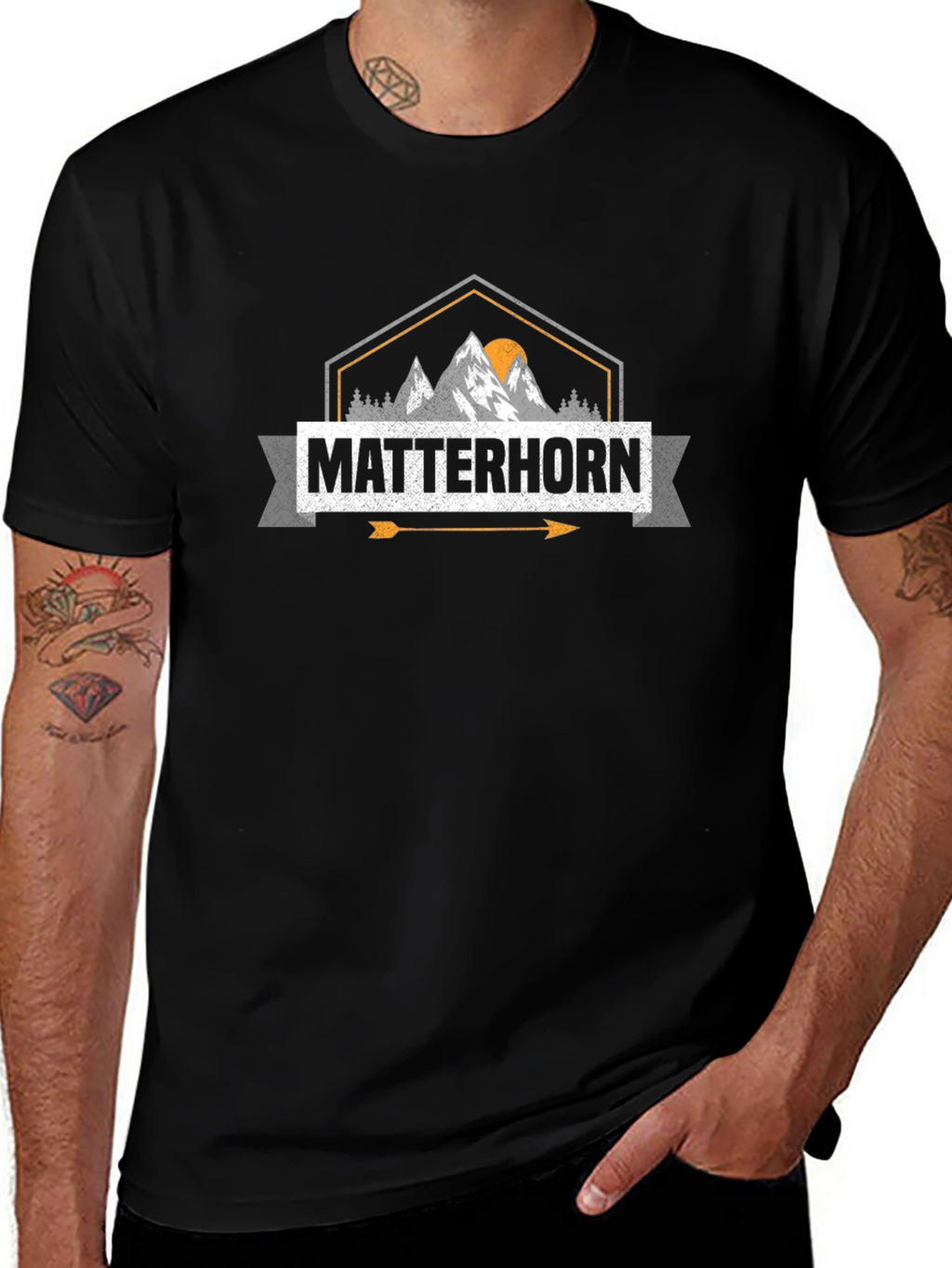 Matterhorn Graphic Tee - Mountain Adventure Shirt