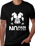 No Pain No Gain Black T-Shirt