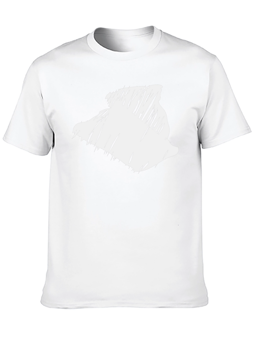 Abstract Graphic Print T-Shirt - Modern Casual Tee
