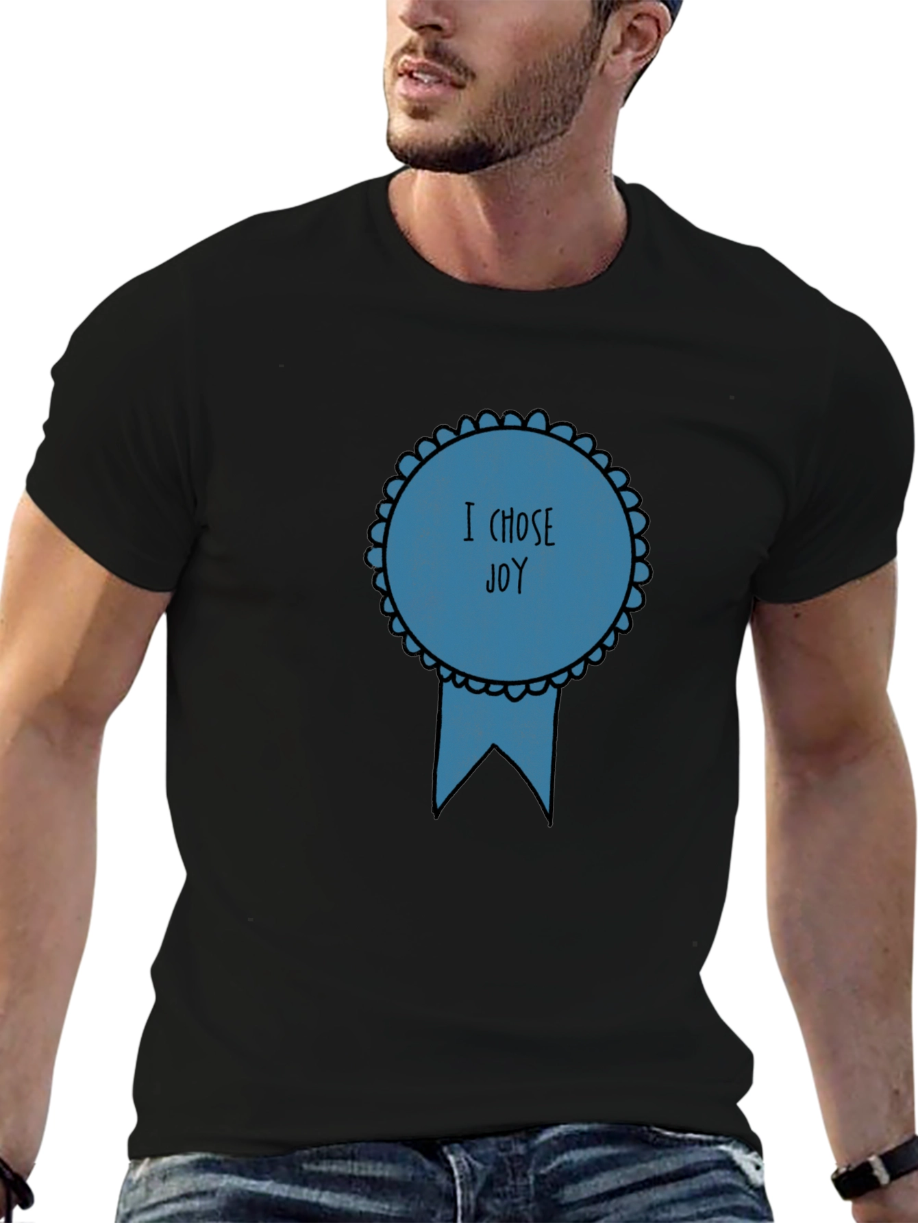 I Chose Joy T-Shirt Black