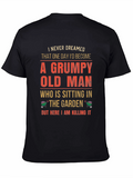 Grumpy Old Man Garden T-Shirt