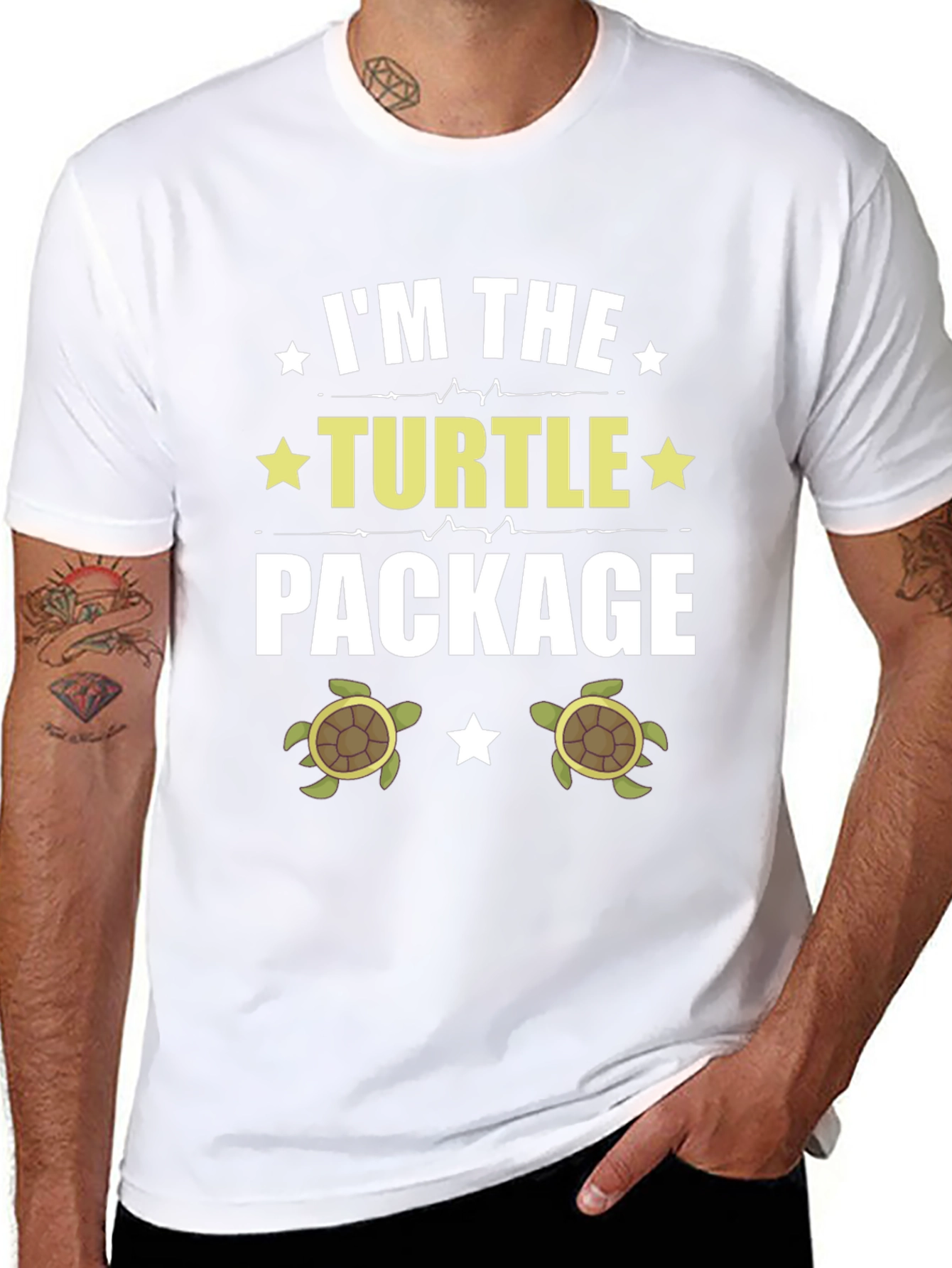 Im the Turtle Package Graphic Tee - Unisex