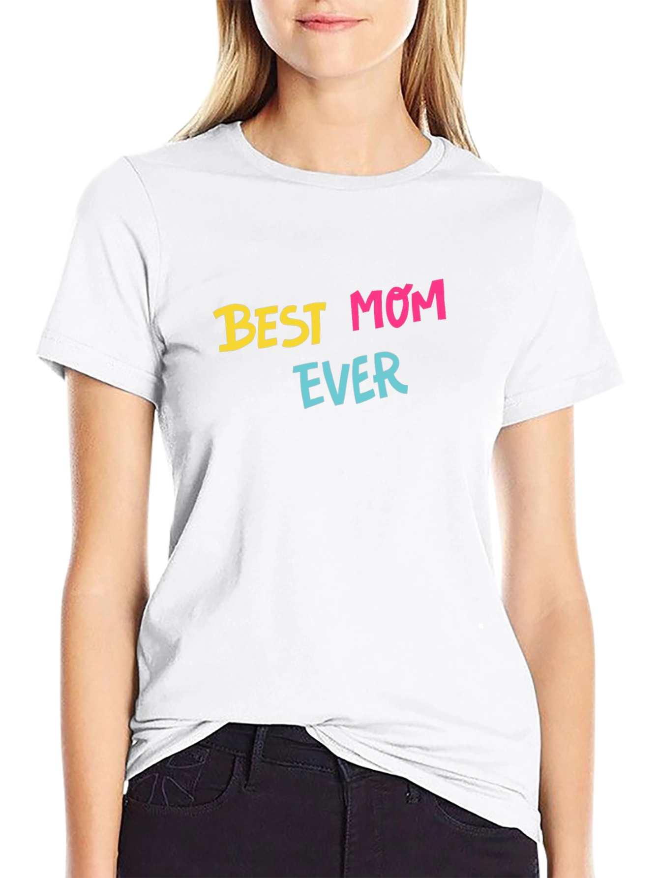 Best Mom Ever T-Shirt - Black Graphic Tee