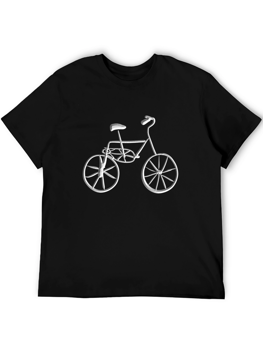 Bike Graphic Tee - Stylish Mens T-Shirt