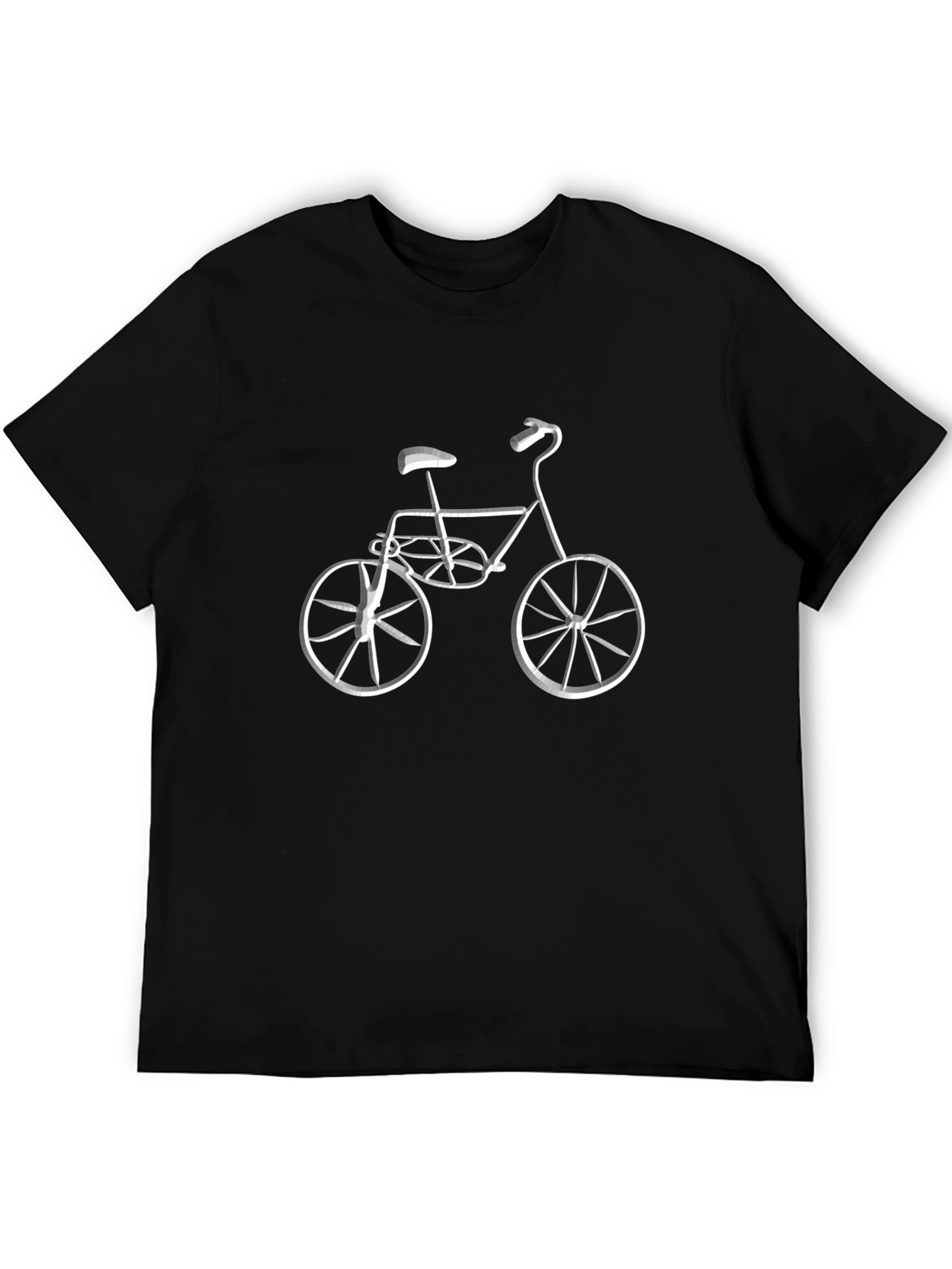 Bike Graphic Tee - Stylish Mens T-Shirt