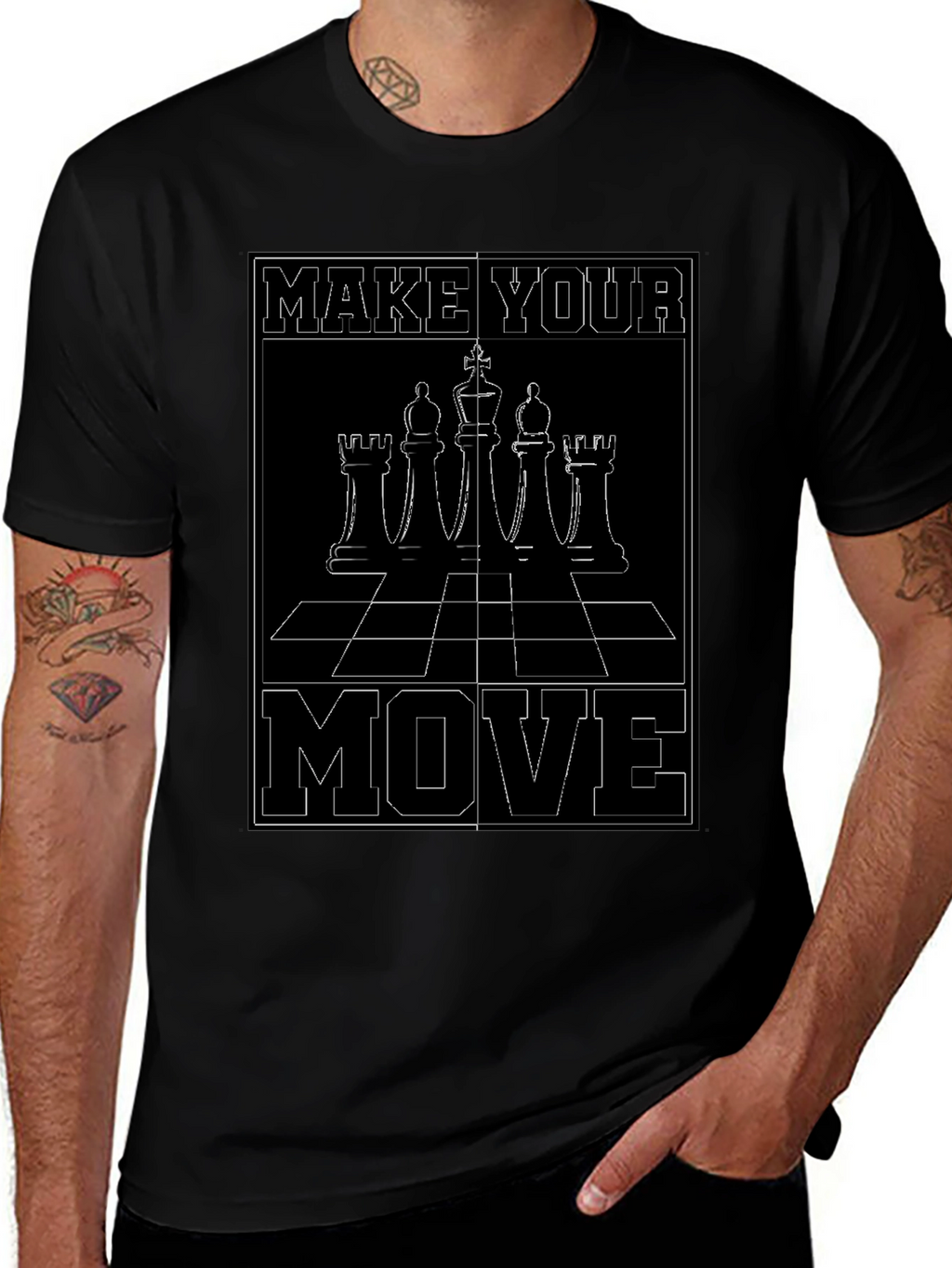 Make Your Move Chess Graphic Tee