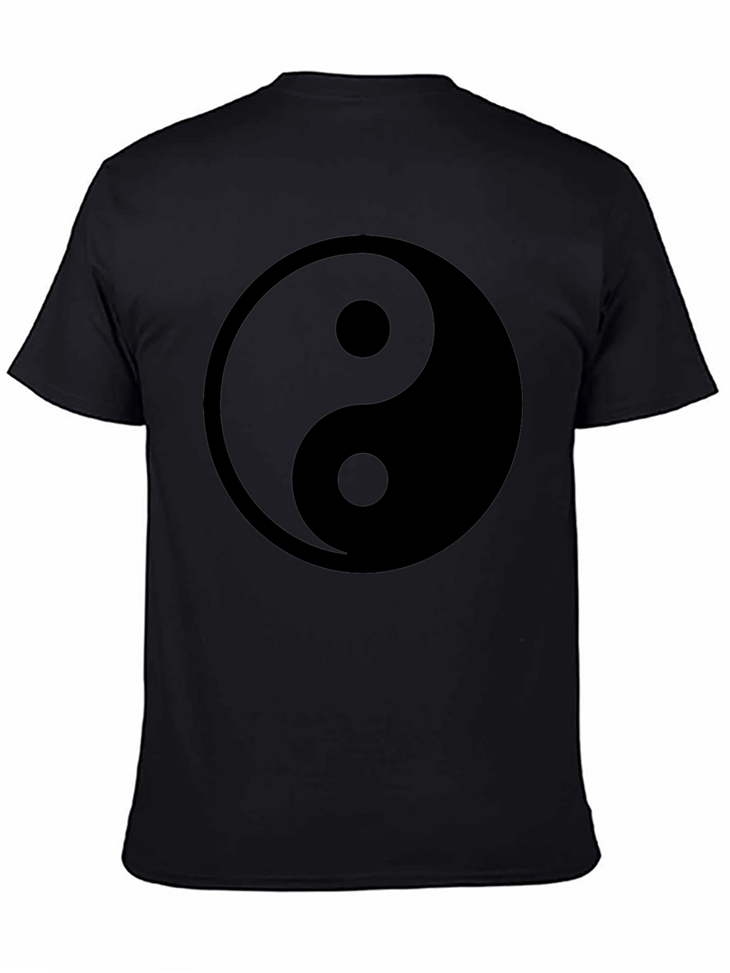 Yin Yang Graphic Tee - Black