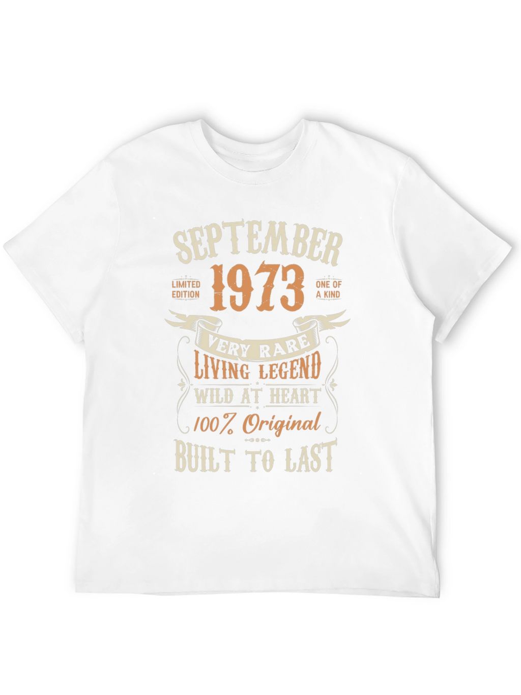 September 1973 Limited Edition Birthday T-Shirt