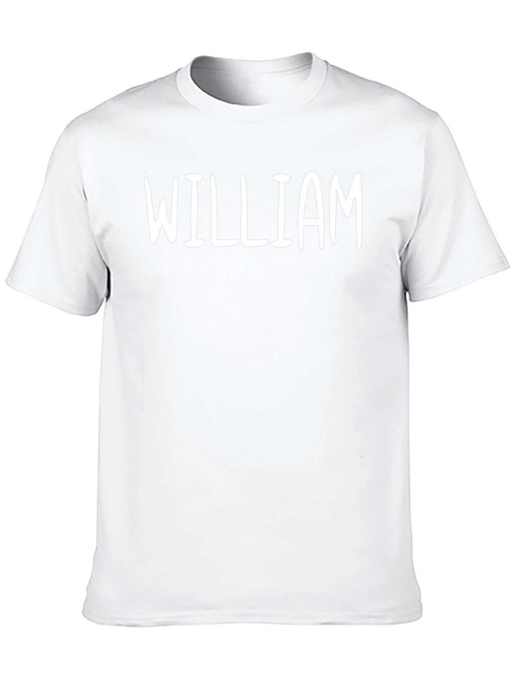 Personalized William Graphic T-Shirt - Black