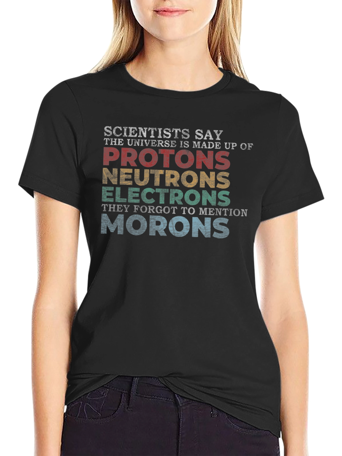 Scientists Say Funny T-Shirt - Universe Elements