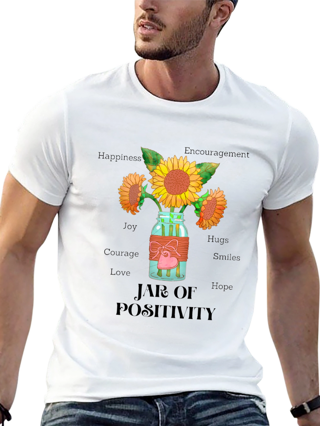 Jar of Positivity Graphic T-Shirt