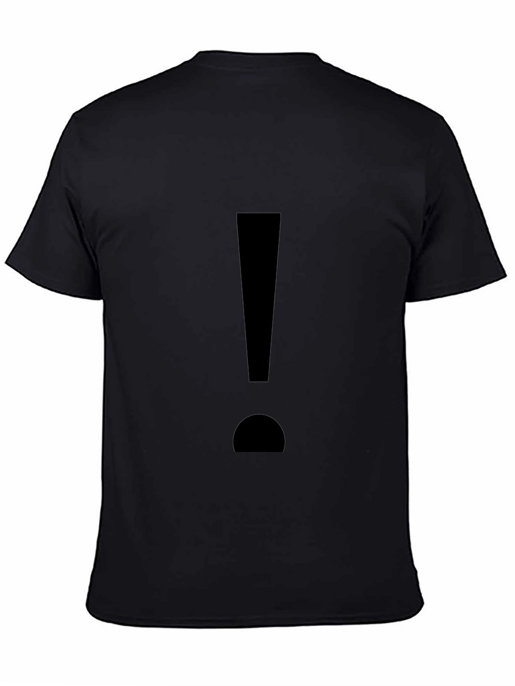Exclamation Point Black T-Shirt