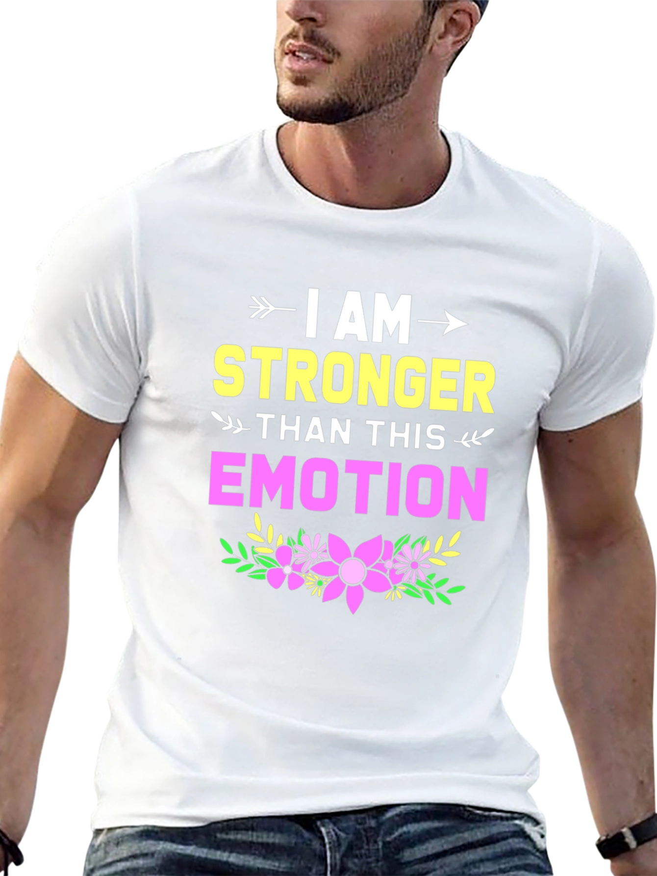 I Am Stronger Than This Emotion Graphic Tee