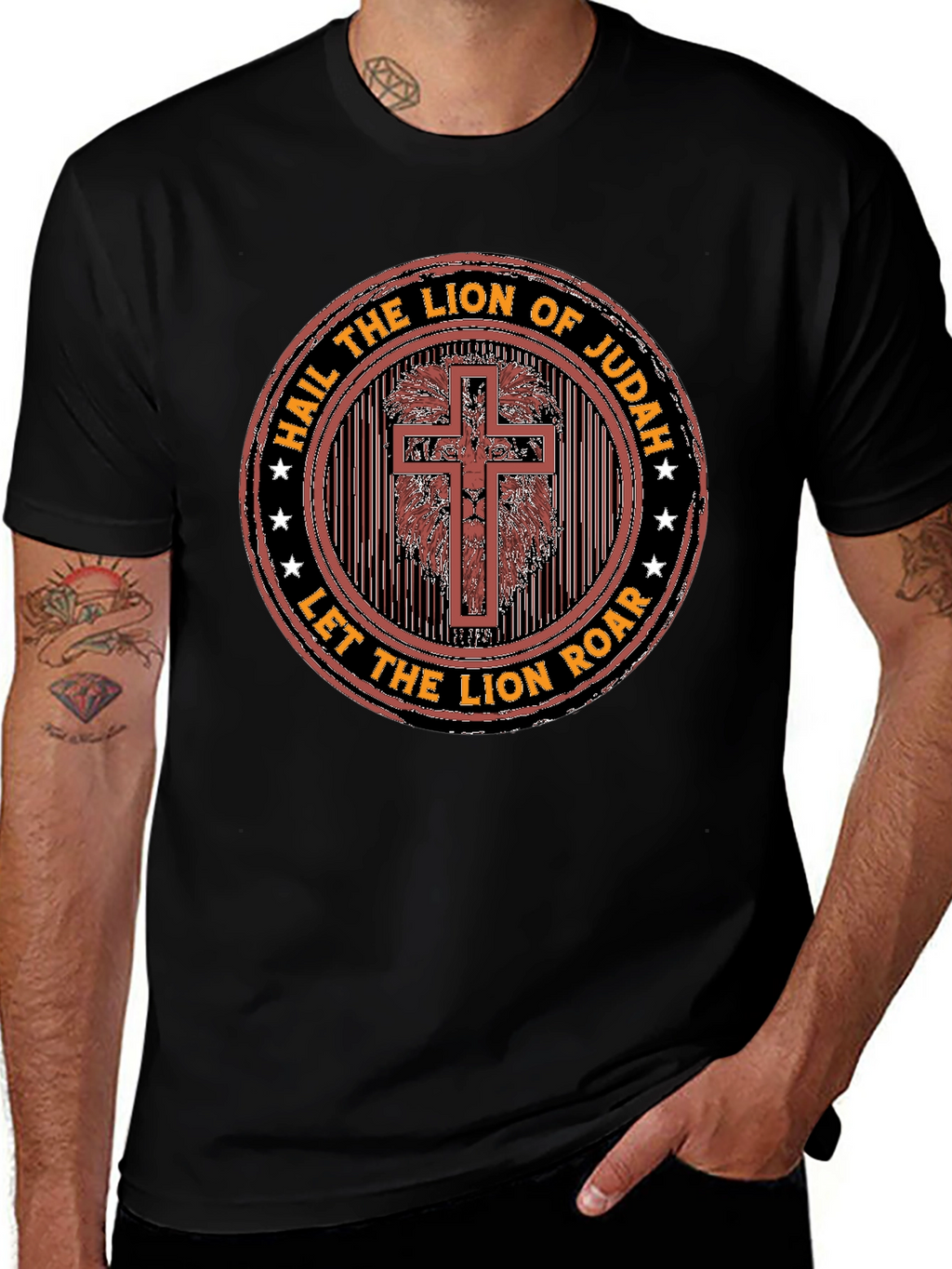 Lion of Judah Graphic Tee - Christian Apparel