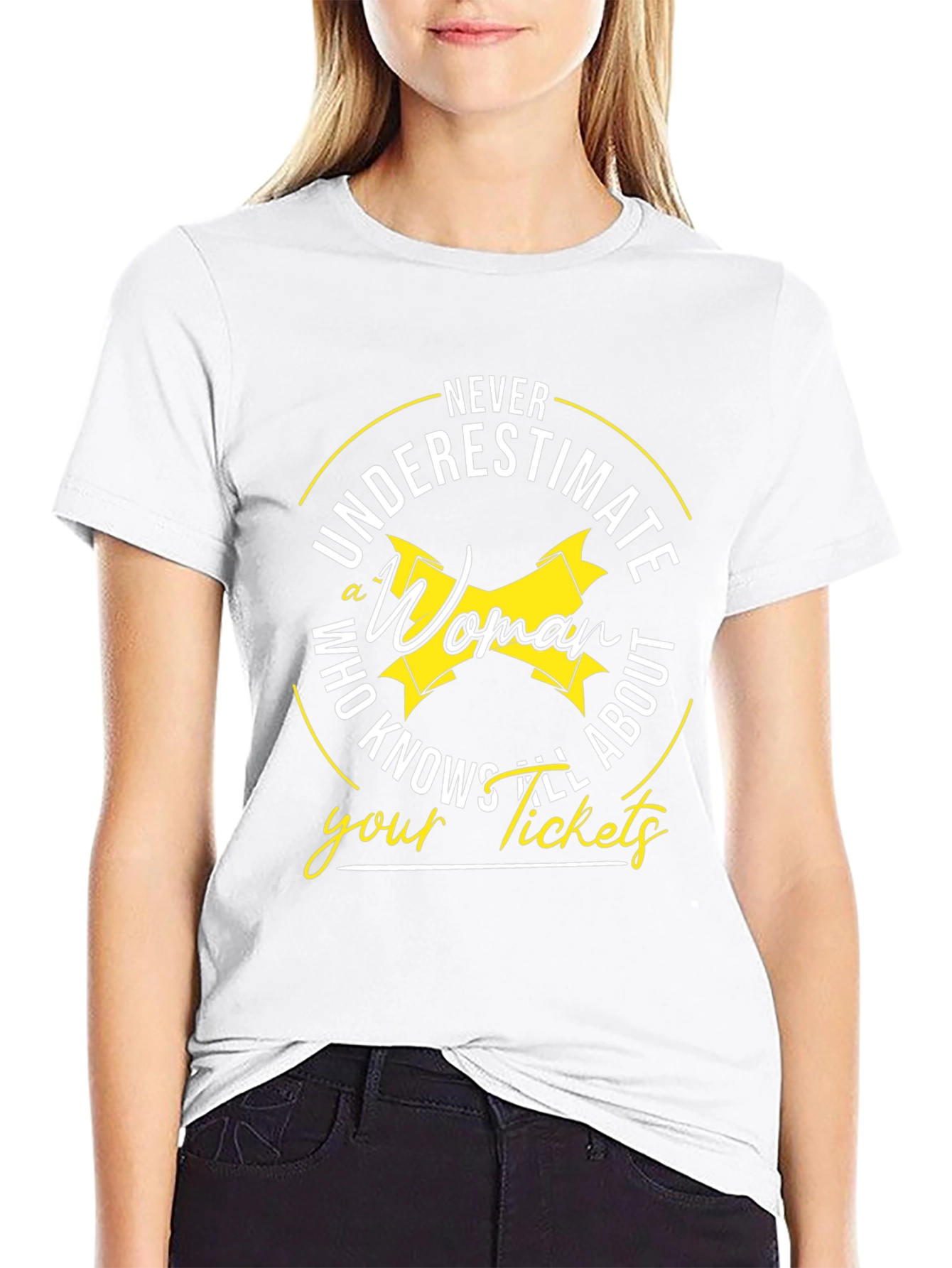Never Underestimate Woman T-Shirt