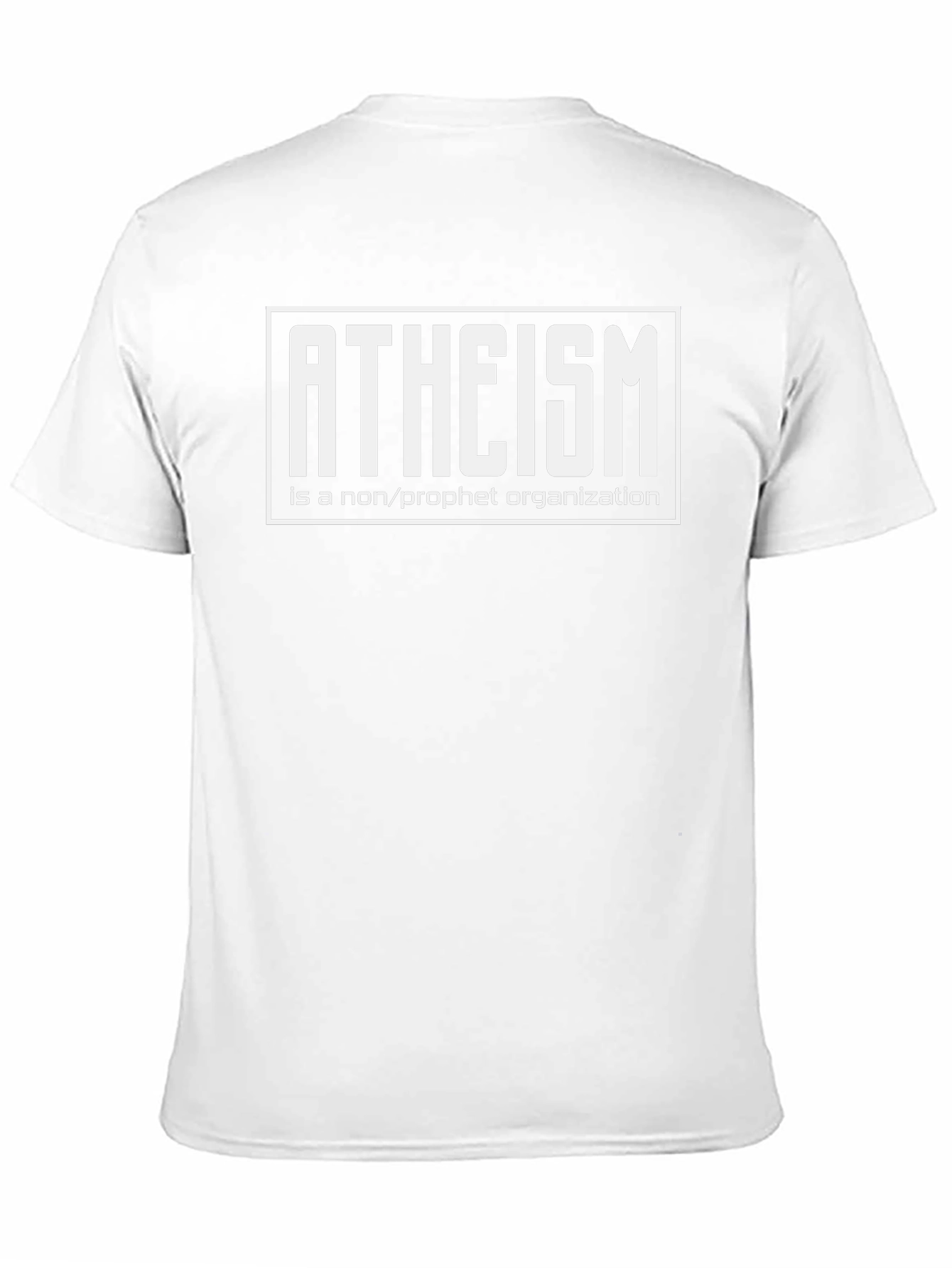 Atheism Non-Profit Black T-Shirt