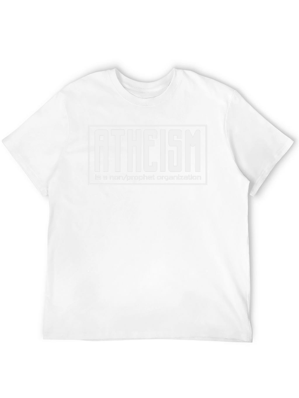 Atheism Non-Profit Black T-Shirt