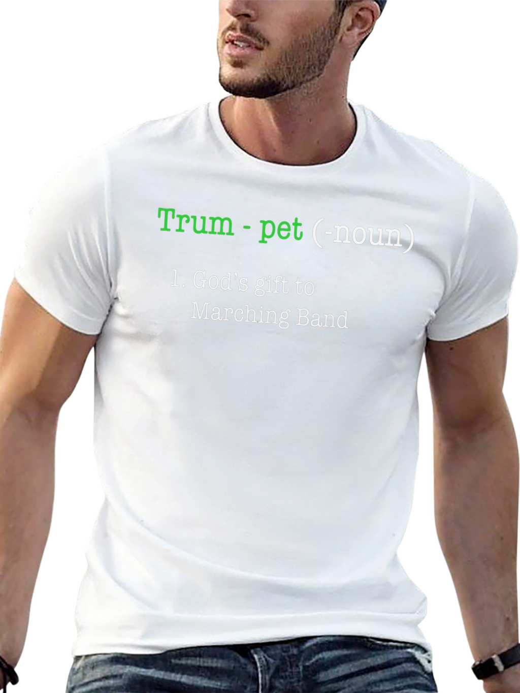 Funny Trumpet Definition Graphic Tee