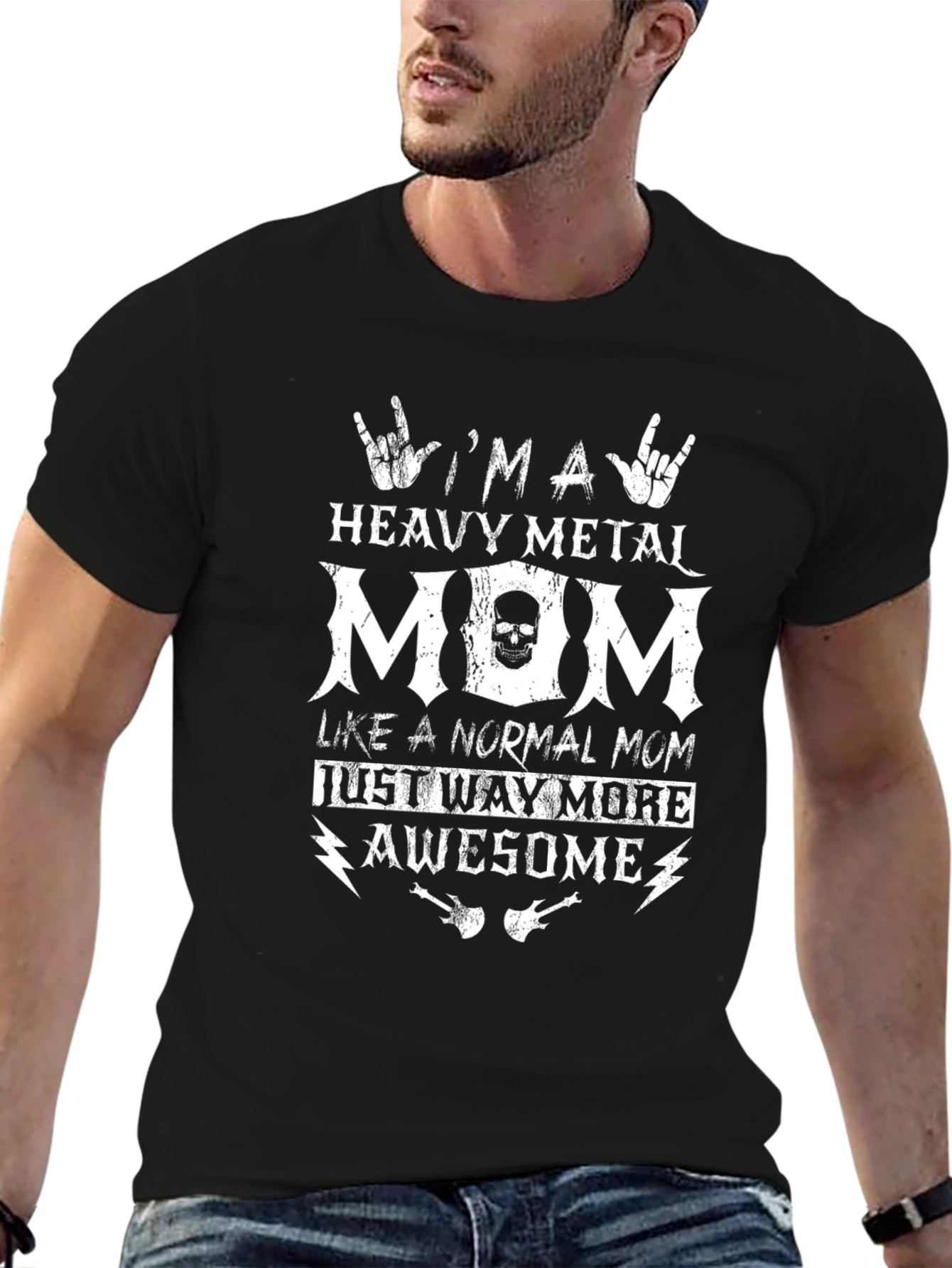Heavy Metal Mom T-Shirt - Rock and Roll Tee