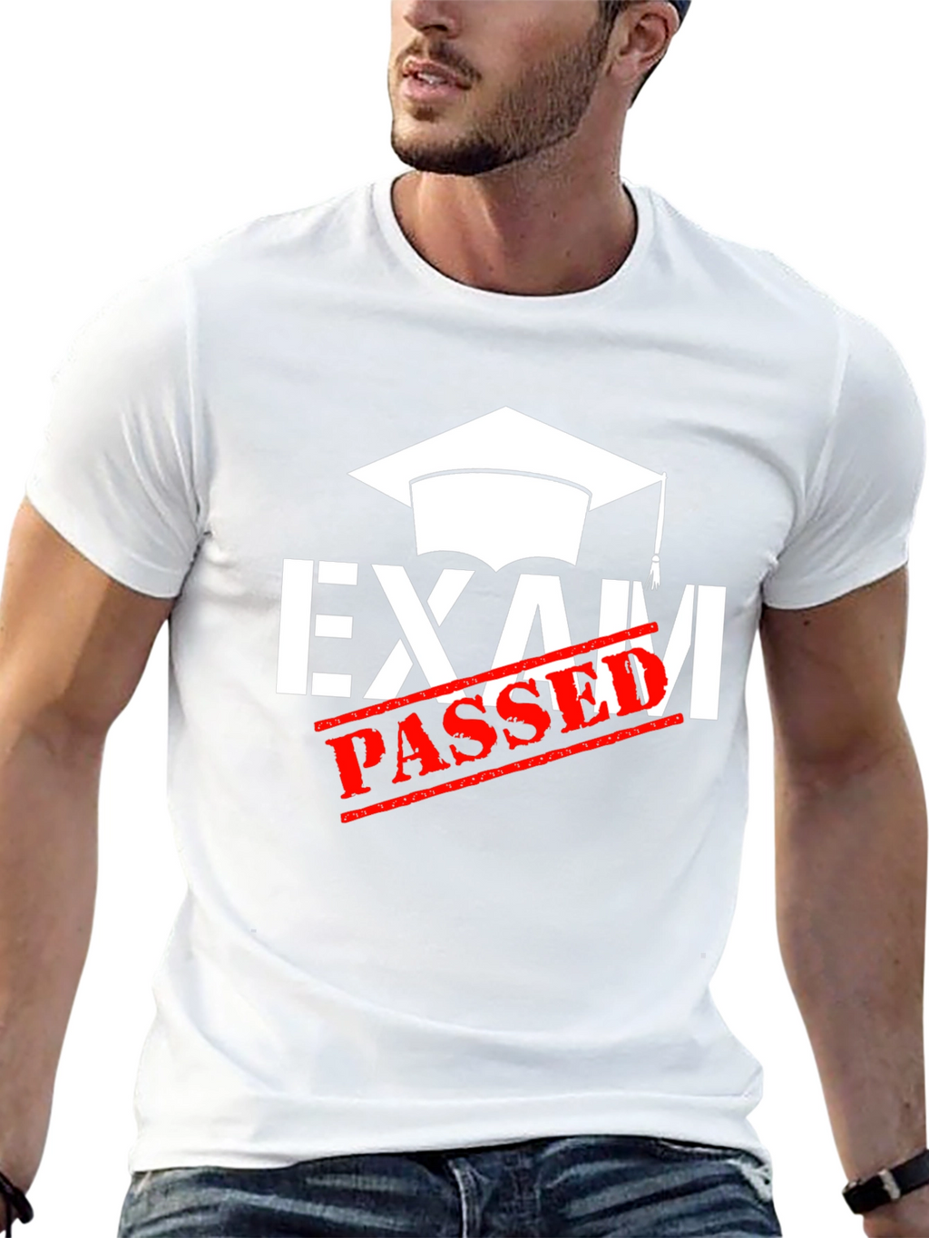 Exam Passed Graduation T-Shirt - Black