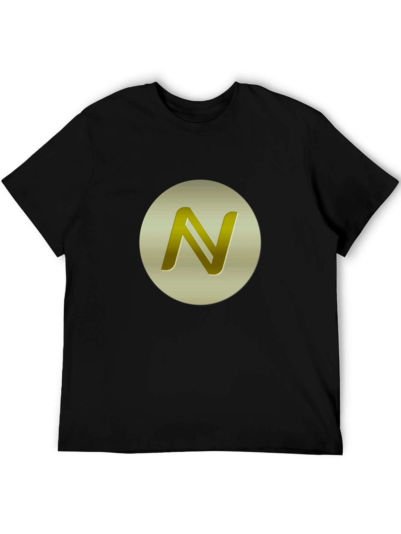 Gold N Logo Black T-Shirt