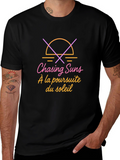 Chasing Suns Graphic T-Shirt - Black