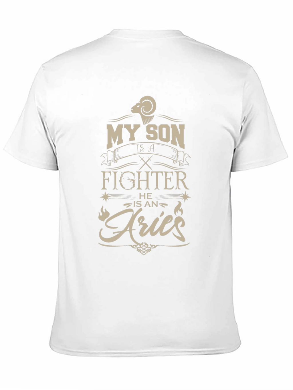 Aries Zodiac Son T-Shirt