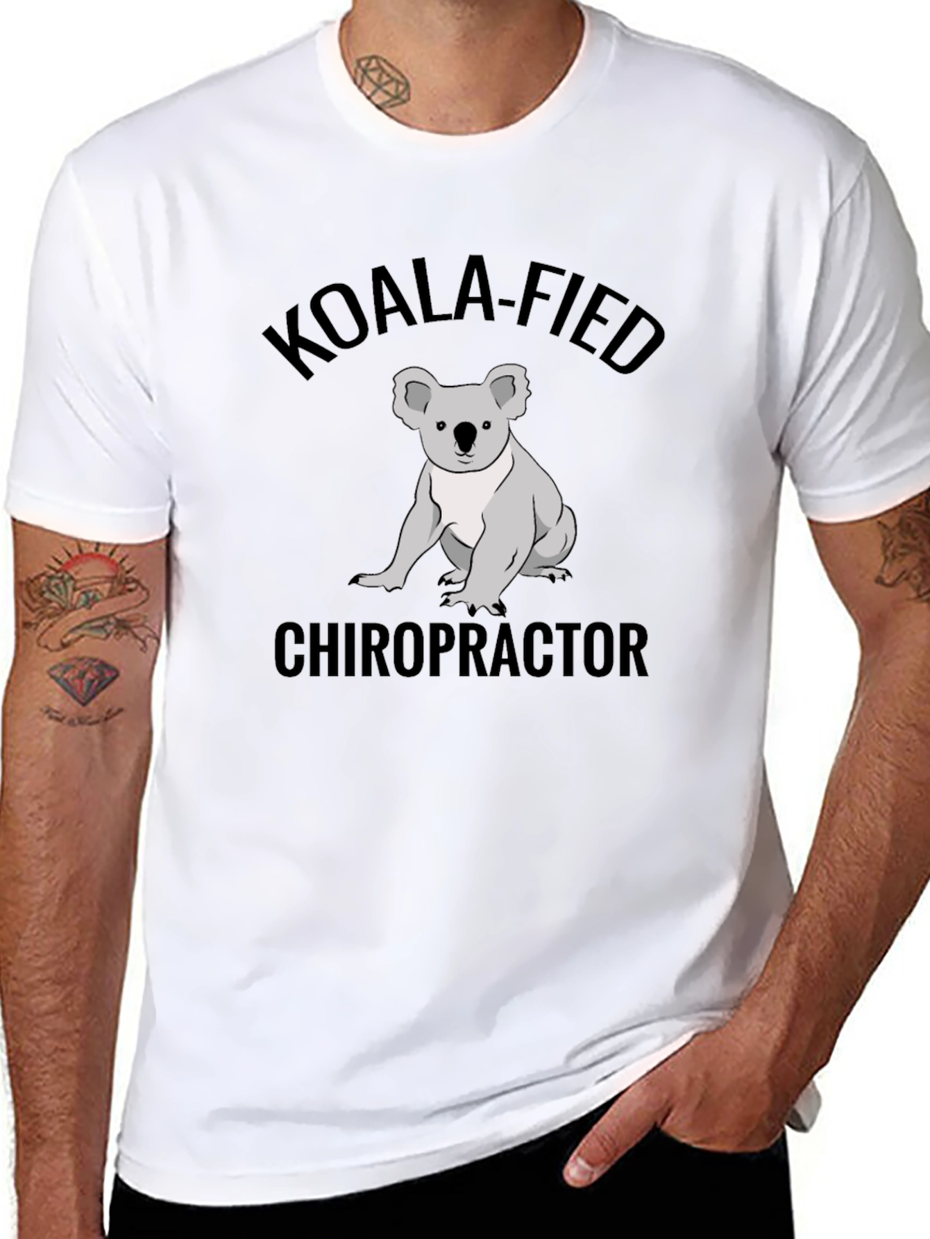 Koala-fied Chiropractor T-Shirt