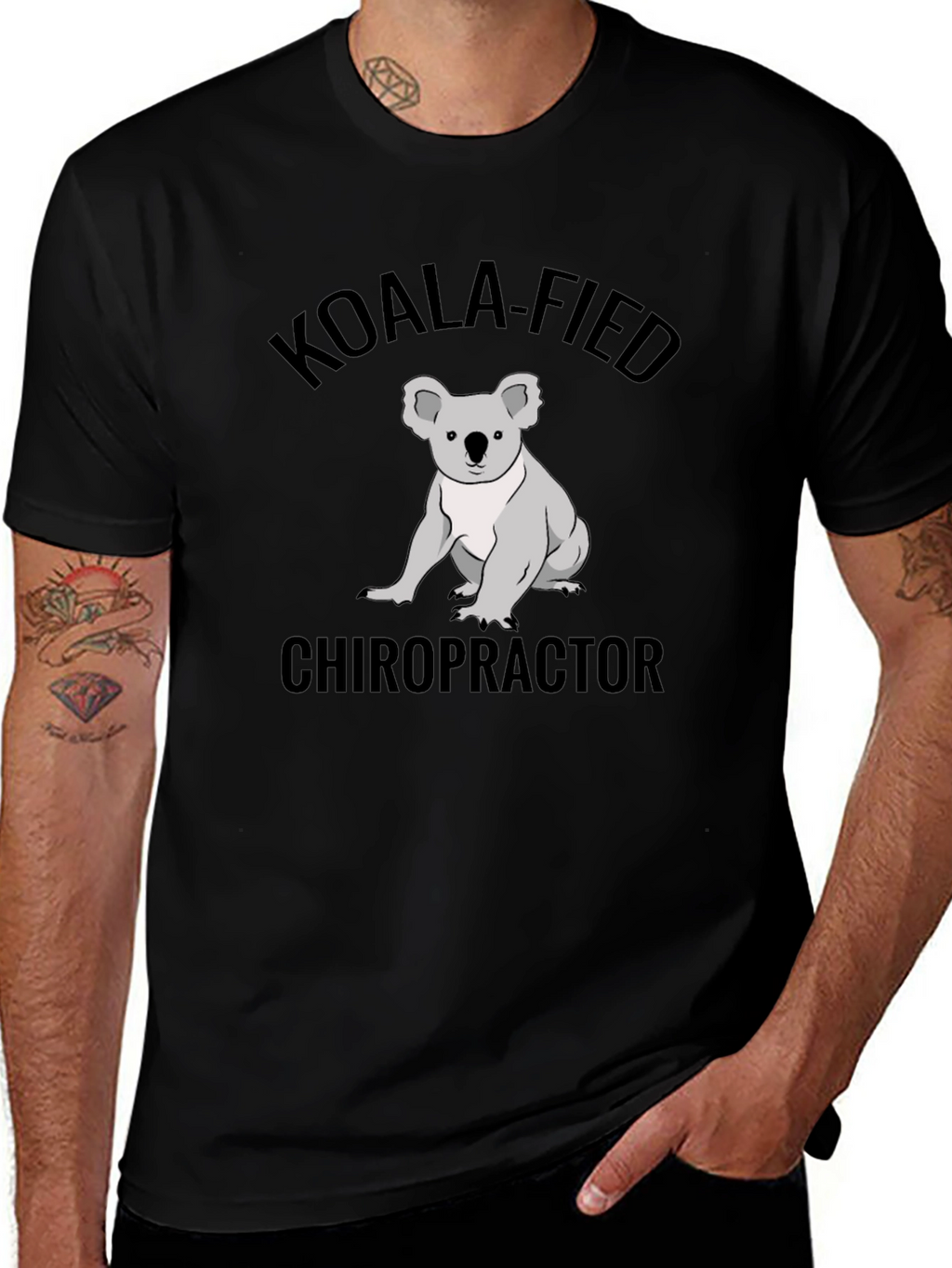 Koala-fied Chiropractor T-Shirt