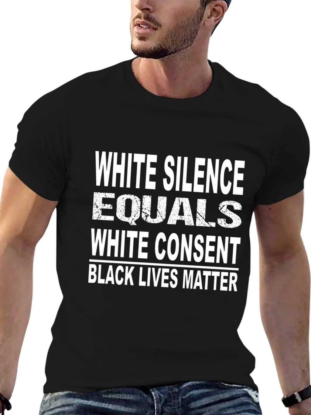 White Silence Equals White Consent BLM T-Shirt