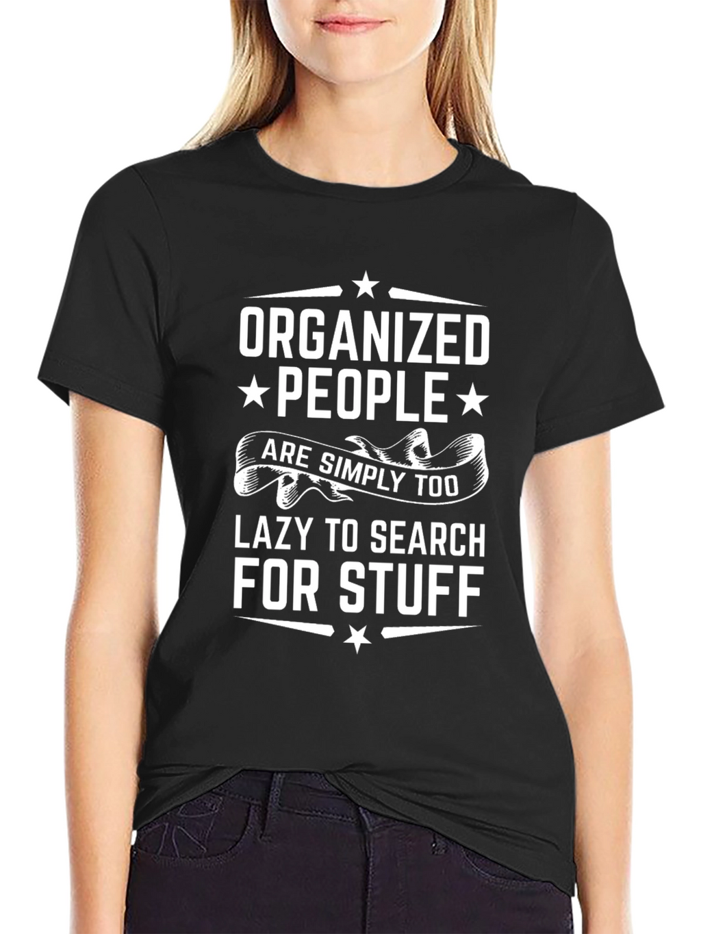 Organized People Funny Slogan T-Shirt