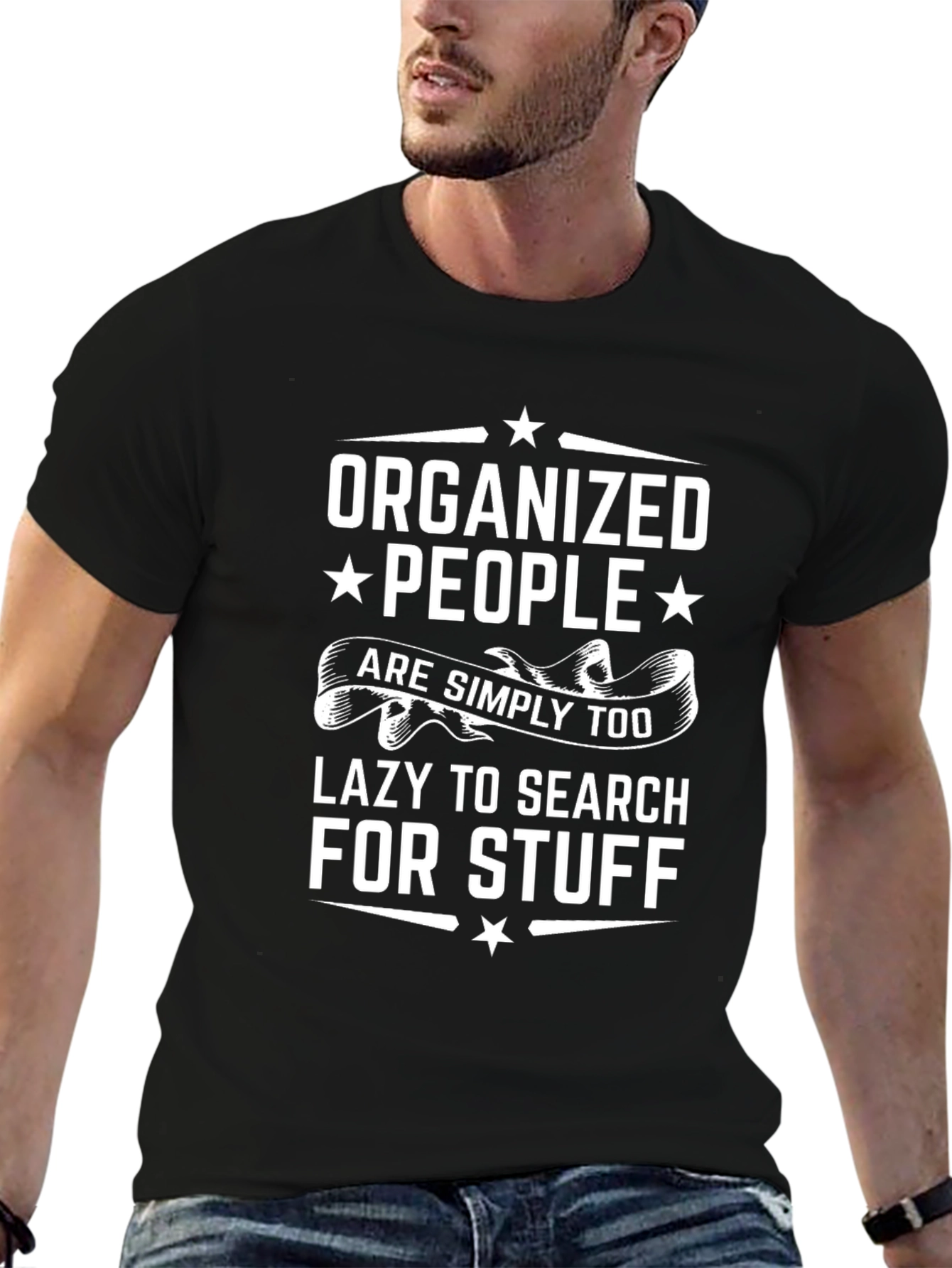 Organized People Funny Slogan T-Shirt