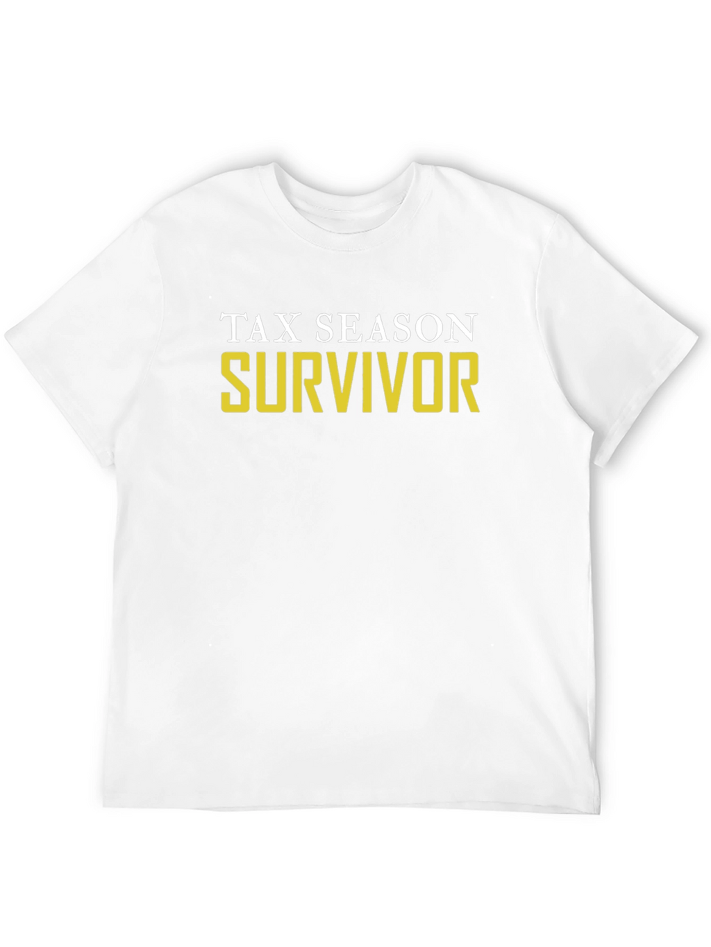 Tax Season Survivor T-Shirt - Black