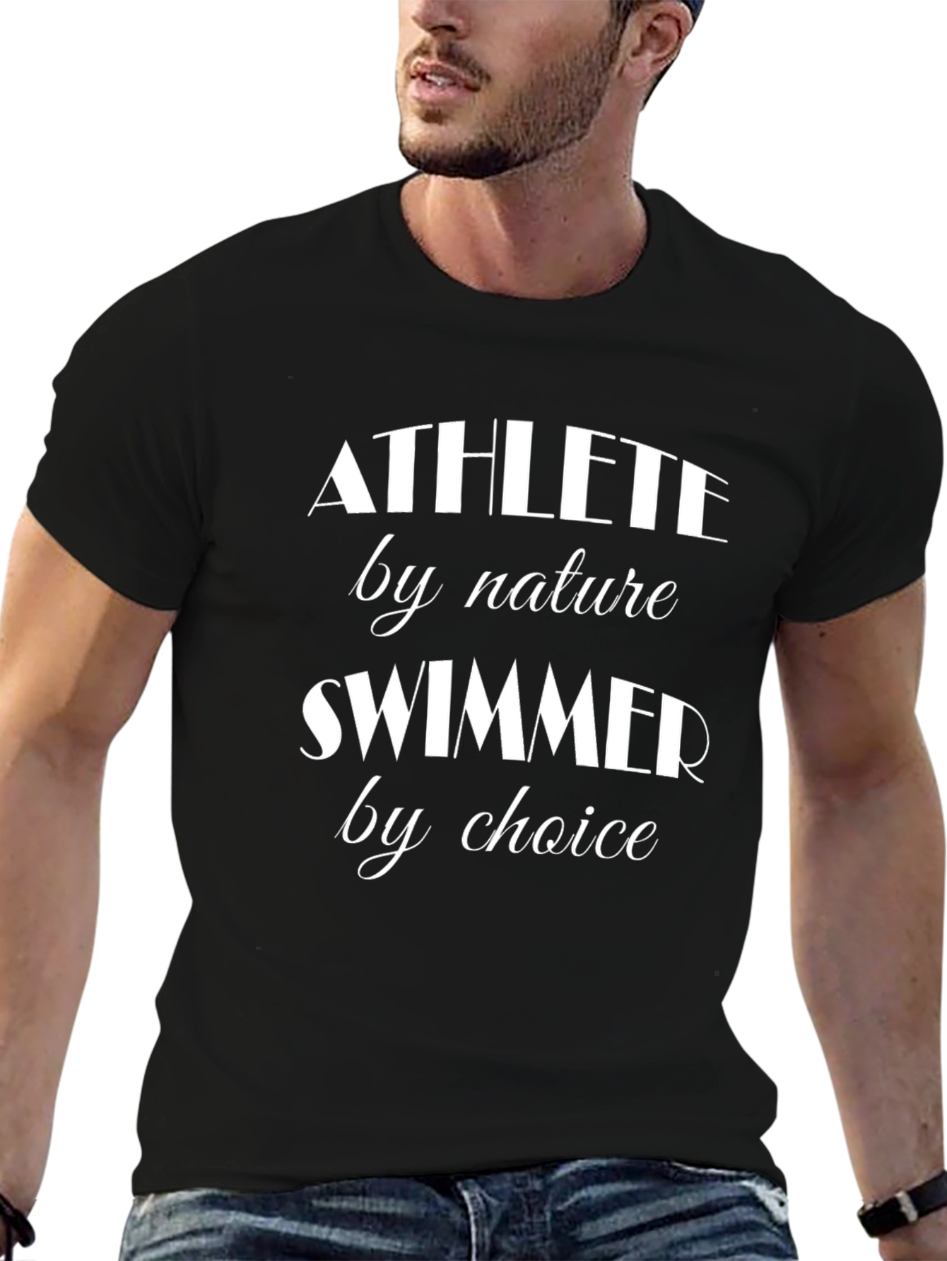 Athlete Swimmer T-Shirt - By Nature By Choice
