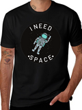 I Need Space Astronaut Graphic T-Shirt