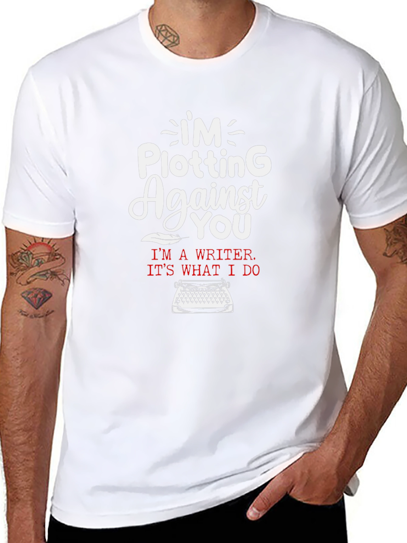 Plotting Writer T-Shirt
